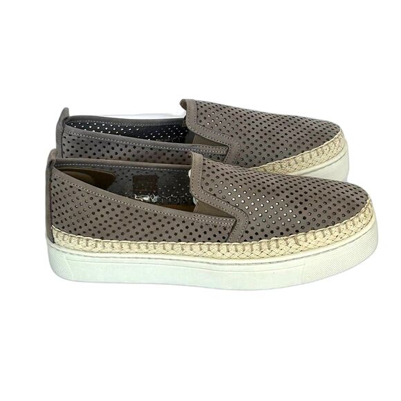 The Flexx Sneakers Women’s Size 7.5 Color Light Wine Slip-on Espadrille Style - Picture 4 of 12